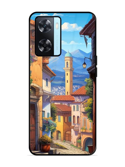 Tuscan Twilight Glossy Soft Edge Case for Oppo A77 Chachhi