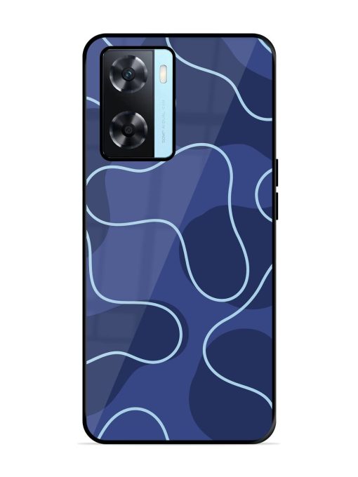 Midnight Maze Glossy Soft Edge Case for Oppo A77 Chachhi