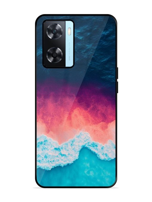 Where The Ocean Meets The Sky Glossy Soft Edge Case for Oppo A77 Chachhi