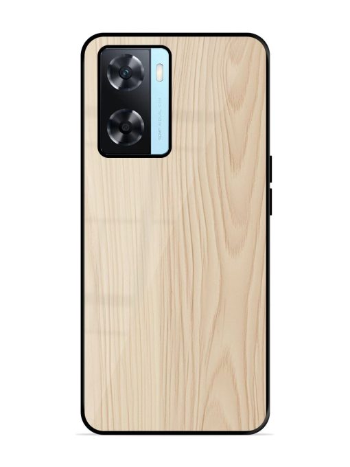 Textured Timber Glossy Soft Edge Case for Oppo A77 Chachhi