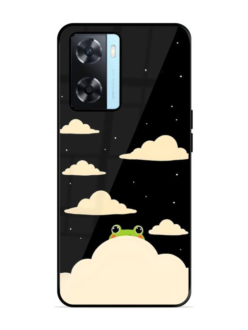 Froggy Night Sky Glossy Soft Edge Case for Oppo A77 Chachhi