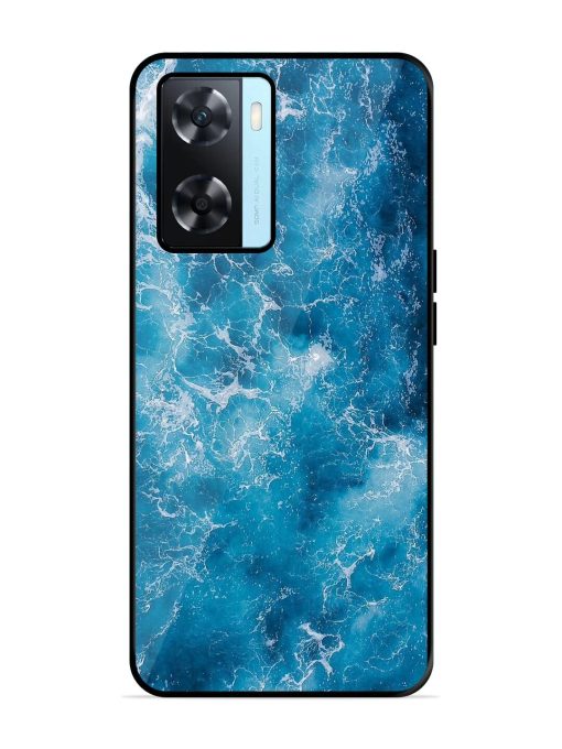 Oceanic Abyss Glossy Soft Edge Case for Oppo A77 Chachhi