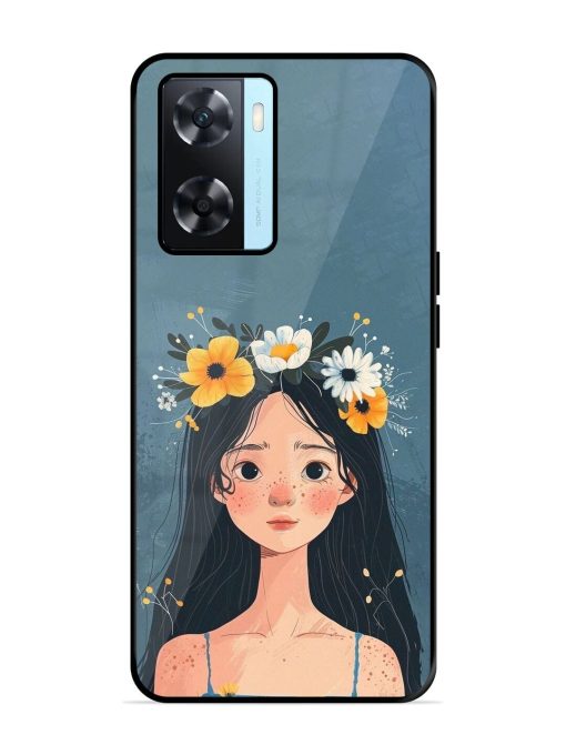 Gurl Art Glossy Soft Edge Case for Oppo A77 Chachhi