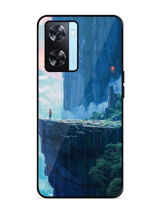 Solitude In The Sky Glossy Soft Edge Case for Oppo A77 Chachhi