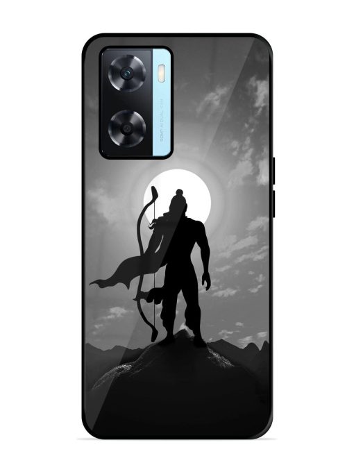 The Undefeated Warrior Glossy Soft Edge Case for Oppo A77 Chachhi