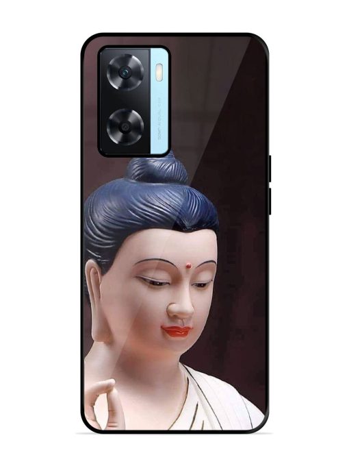 Budhha Glossy Soft Edge Case for Oppo A77 Chachhi