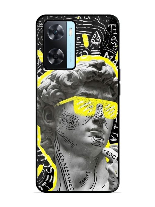 The Renaissance Rockstar Glossy Soft Edge Case for Oppo A77 Chachhi