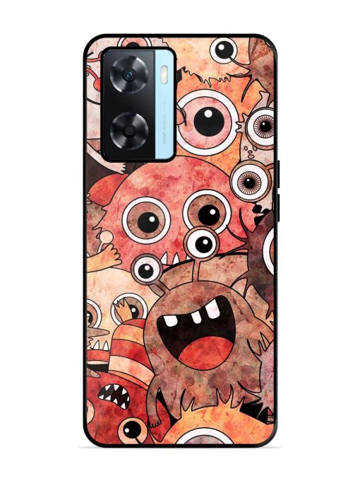 Monster Mash Glossy Soft Edge Case for Oppo A77