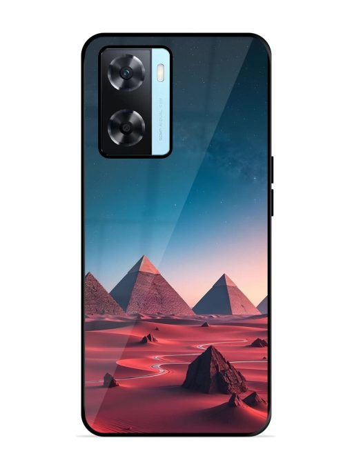 Ancient Wonders Sky Glossy Soft Edge Case for Oppo A77 Chachhi