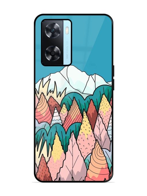 Mountain Dreamscape Glossy Soft Edge Case for Oppo A77S Chachhi