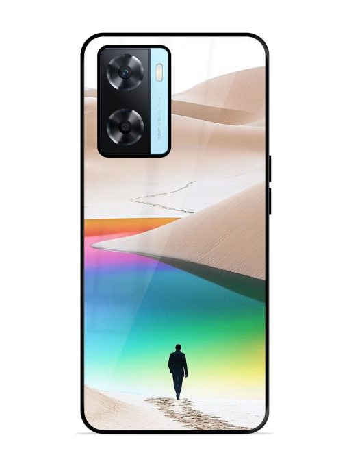 Desert Dreams Glossy Soft Edge Case for Oppo A77S Chachhi