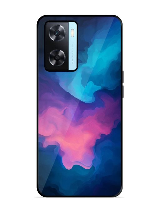 Cosmic Canvas Glossy Soft Edge Case for Oppo A77S Chachhi