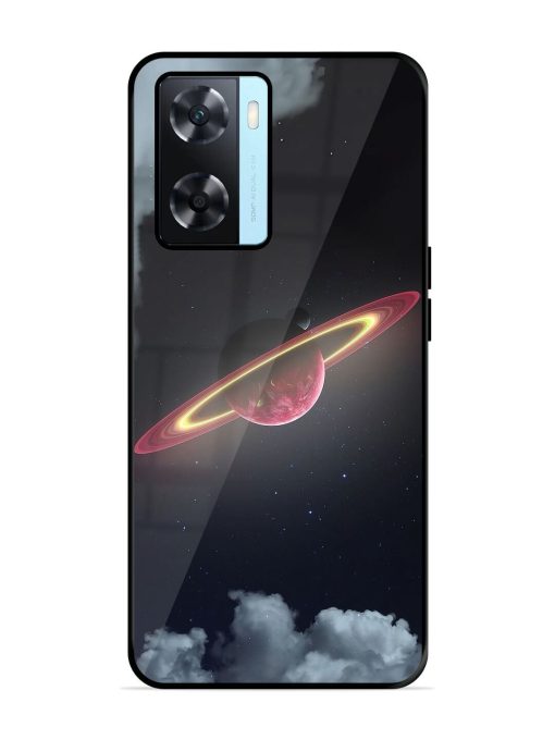 Cosmic Ballet Glossy Soft Edge Case for Oppo A77S Chachhi