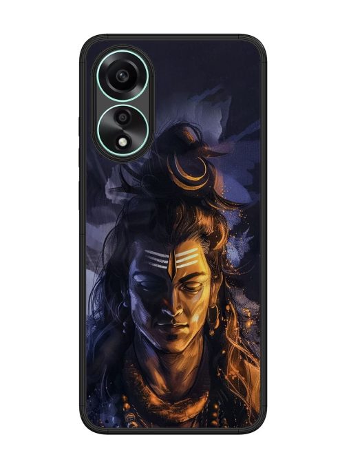 Lord Shiva Glossy Soft Edge Case for Oppo A78 (4G) Chachhi