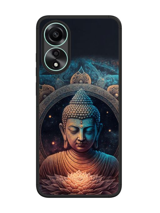 The Buddha Art Glossy Soft Edge Case for Oppo A78 (4G) Chachhi