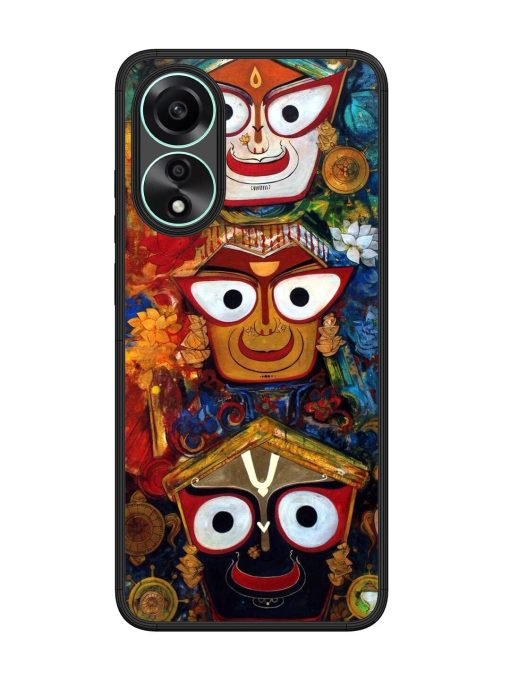 Lord Jagannath Glossy Soft Edge Case for Oppo A78 (4G)