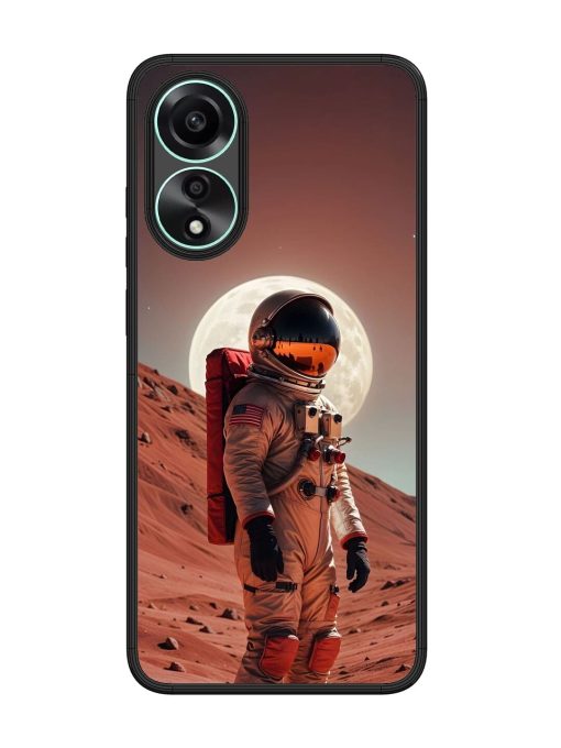 The Red Planet Glossy Soft Edge Case for Oppo A78 (4G) Chachhi