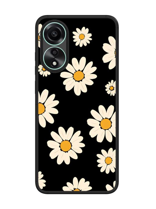 Daisies In The Night Glossy Soft Edge Case for Oppo A78 (4G) Chachhi