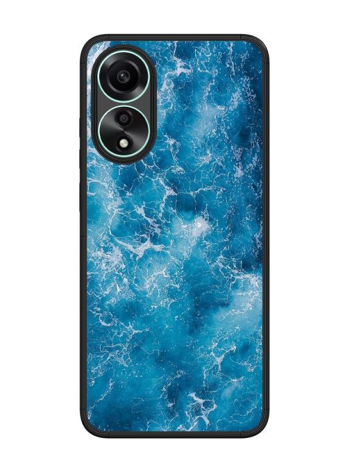 Oceanic Abyss Glossy Soft Edge Case for Oppo A78 (4G) Chachhi