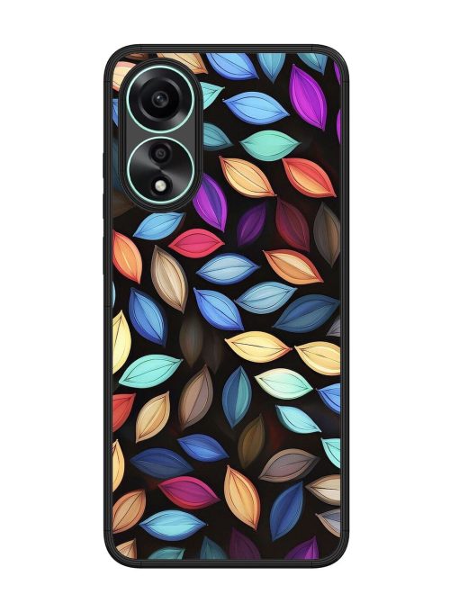 Colorful Kaleidoscope Glossy Soft Edge Case for Oppo A78 (4G) Chachhi