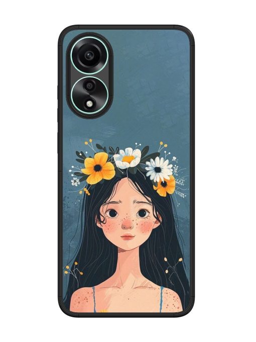 Gurl Art Glossy Soft Edge Case for Oppo A78 (4G) Chachhi