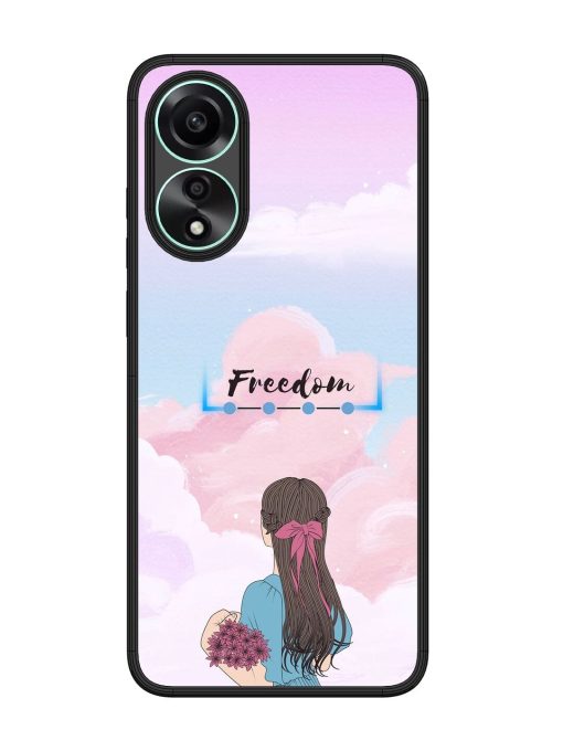 Skyward Dreams Glossy Soft Edge Case for Oppo A78 (4G) Chachhi