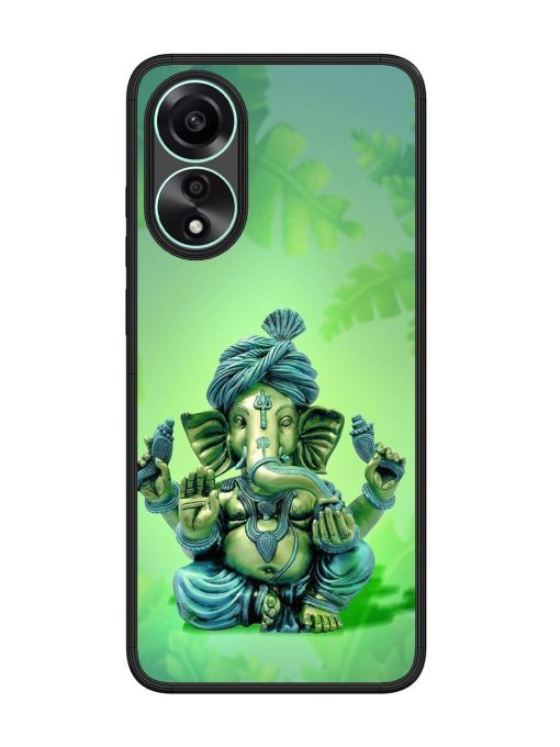 Ganesha, The Remover Of Obstacles Glossy Soft Edge Case for Oppo A78 (4G) Chachhi