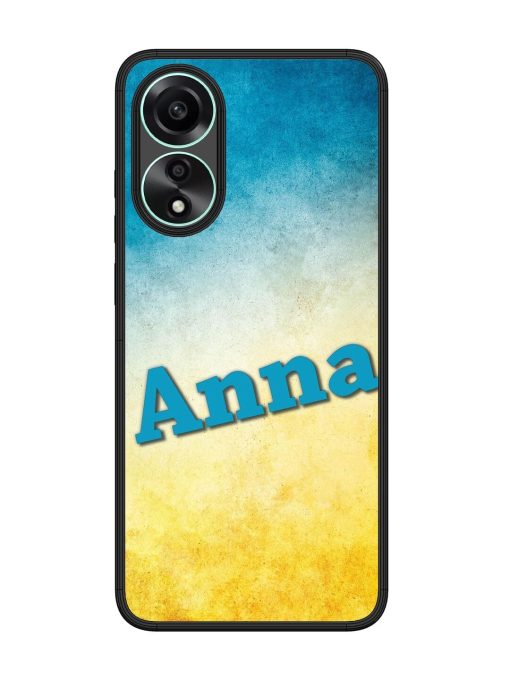 Anna'S Glossy Soft Edge Case for Oppo A78 (4G) Chachhi