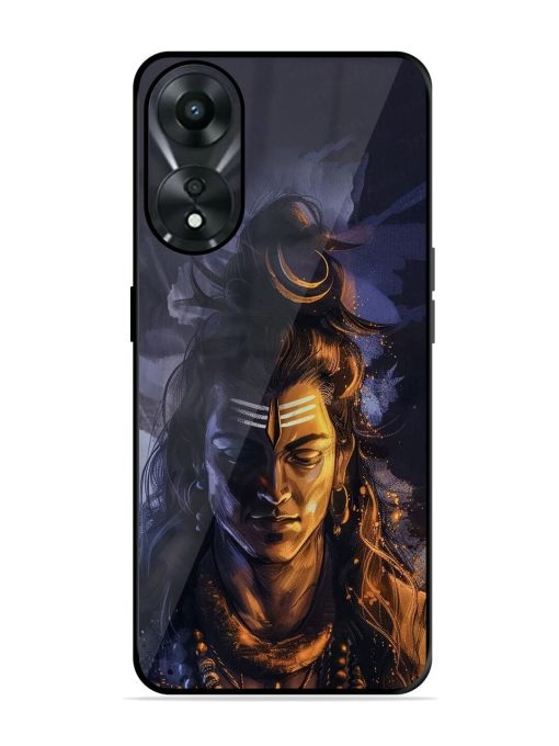 Lord Shiva Glossy Soft Edge Case for Oppo A78 (5G) Chachhi