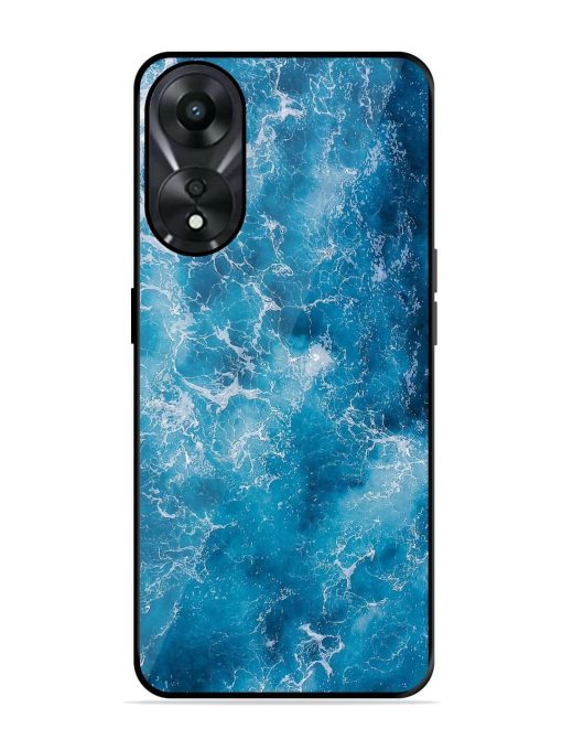 Oceanic Abyss Glossy Soft Edge Case for Oppo A78 (5G) Chachhi