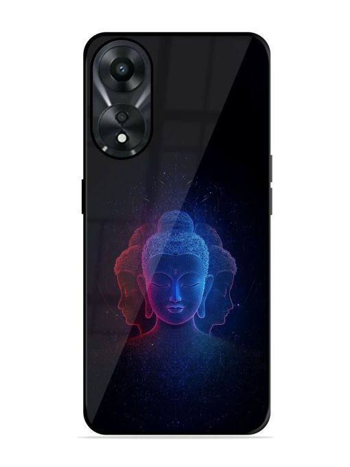 Neon Nirvana Glossy Soft Edge Case for Oppo A78 (5G) Chachhi