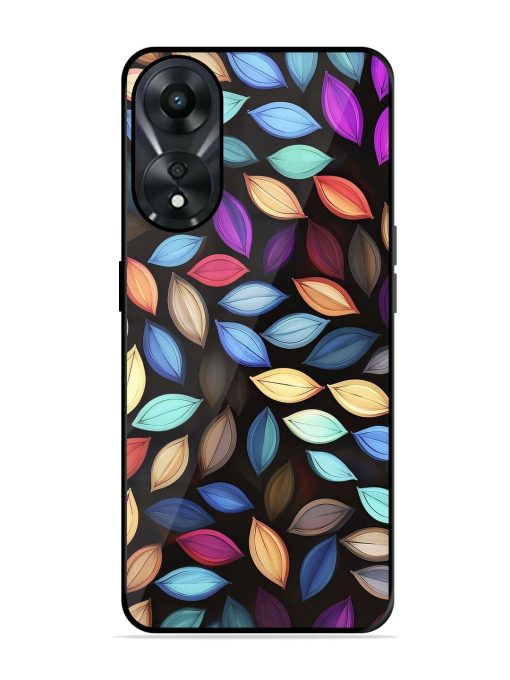 Colorful Kaleidoscope Glossy Soft Edge Case for Oppo A78 (5G) Chachhi