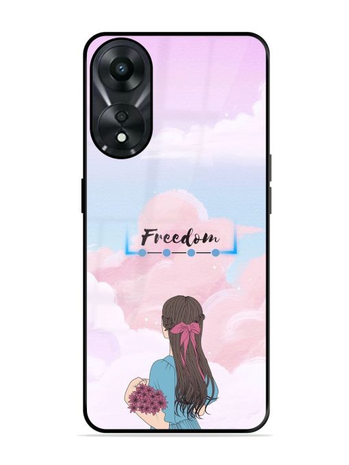 Skyward Dreams Glossy Soft Edge Case for Oppo A78 (5G)