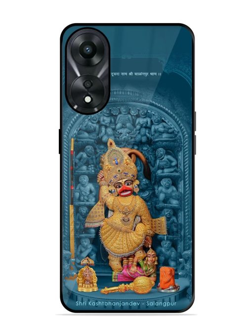 Divine Grace Of Shri Kashtabhanjandev Glossy Soft Edge Case for Oppo A78 (5G) Chachhi