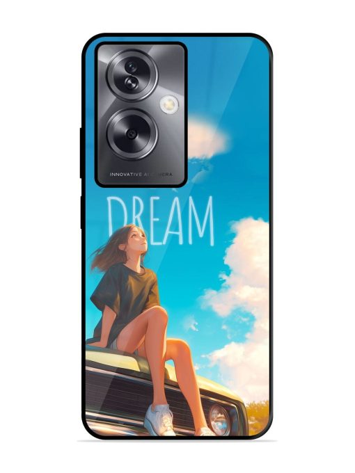 Girly Dream Art Glossy Soft Edge Case for Oppo A79 (5G) Chachhi