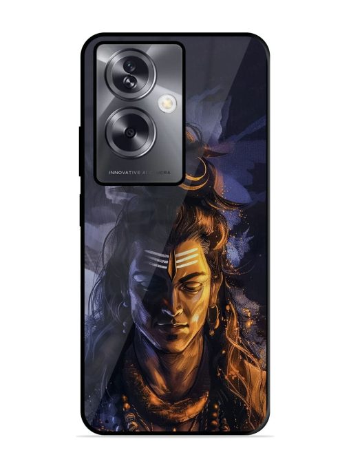 Lord Shiva Glossy Soft Edge Case for Oppo A79 (5G) Chachhi