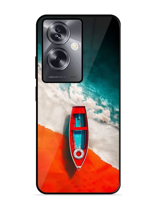 Crimson Tide Glossy Soft Edge Case for Oppo A79 (5G) Chachhi