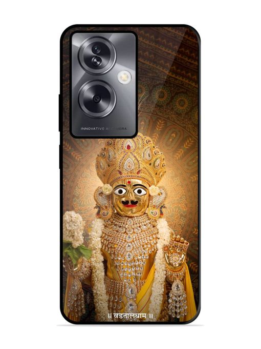 Hare Krishna Maharaj Glossy Soft Edge Case for Oppo A79 (5G) Chachhi