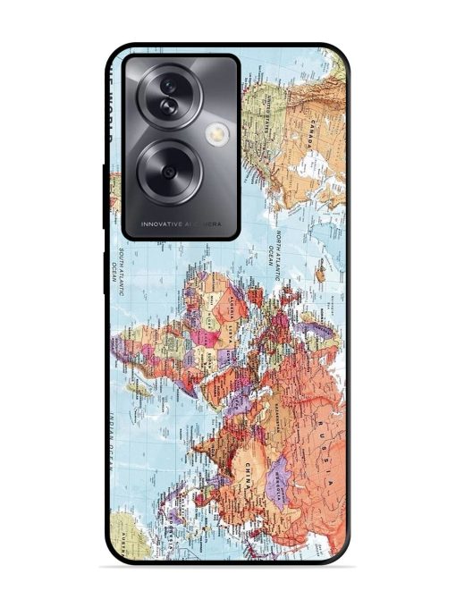 Our Blue Marble Glossy Soft Edge Case for Oppo A79 (5G) Chachhi