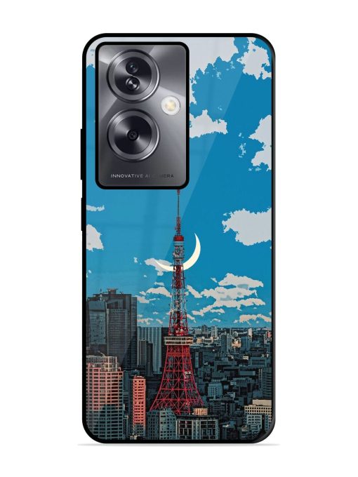 Tokyo Twilight Glossy Soft Edge Case for Oppo A79 (5G) Chachhi