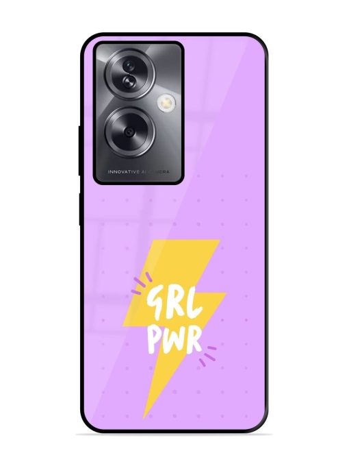 Girl Power Spark Glossy Soft Edge Case for Oppo A79 (5G)