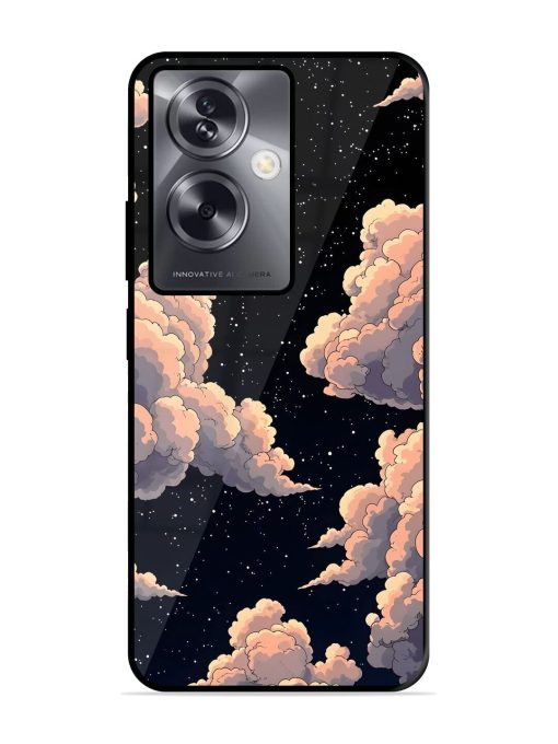 Starry Night Dreams Glossy Soft Edge Case for Oppo A79 (5G) Chachhi