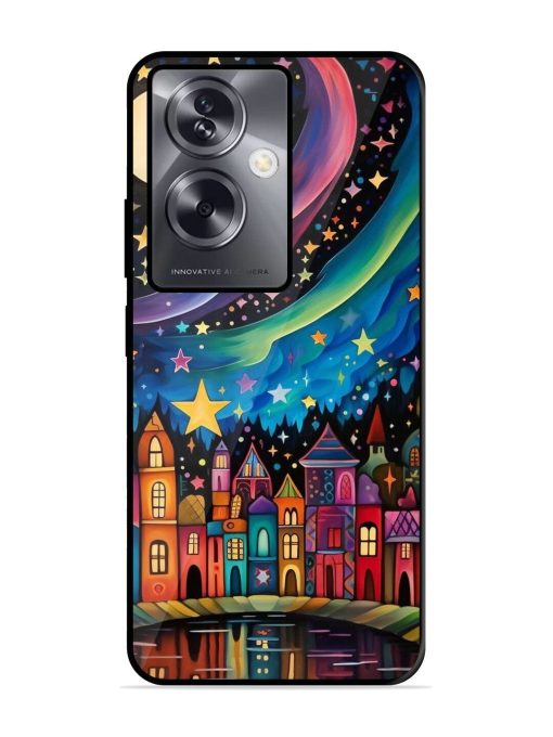 Starlit Village Glossy Soft Edge Case for Oppo A79 (5G) Chachhi