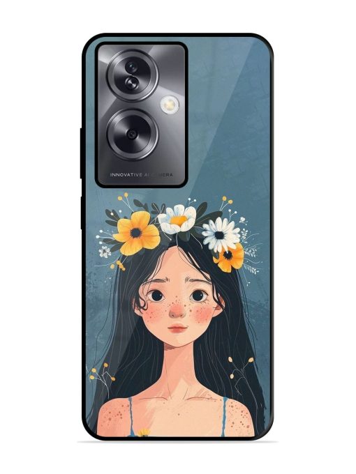 Gurl Art Glossy Soft Edge Case for Oppo A79 (5G) Chachhi