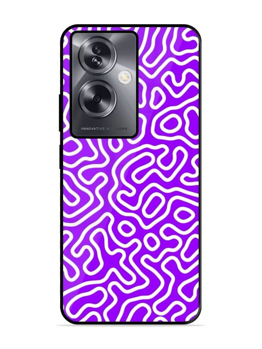 Wavy Wonder Glossy Soft Edge Case for Oppo A79 (5G) Chachhi