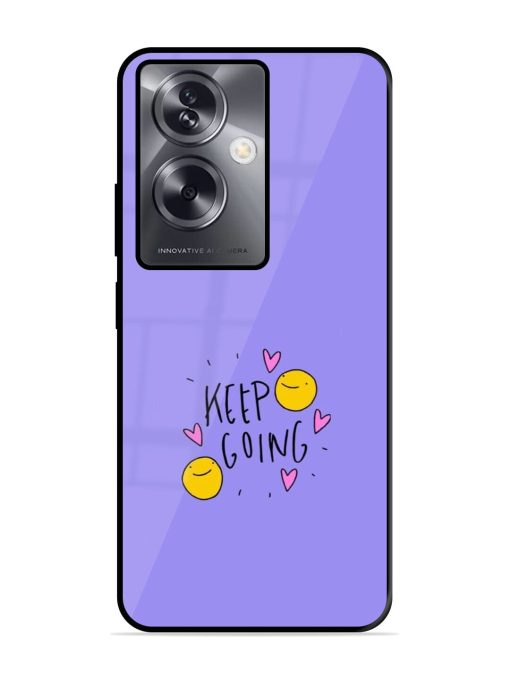 Smiling Through It All Glossy Soft Edge Case for Oppo A79 (5G)