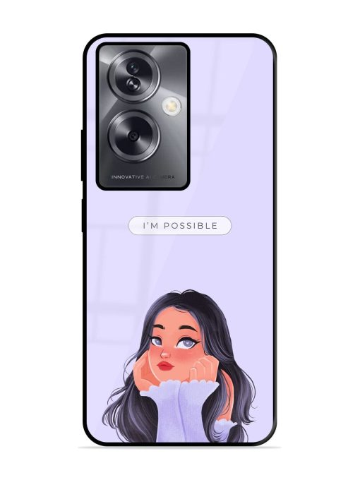 Im Possible Glossy Soft Edge Case for Oppo A79 (5G) Chachhi