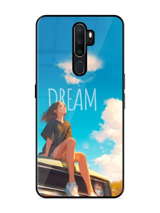 Girly Dream Art Glossy Soft Edge Case for Oppo A9 Chachhi