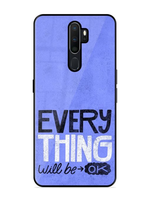 Hopeful Hues Glossy Soft Edge Case for Oppo A9 Chachhi