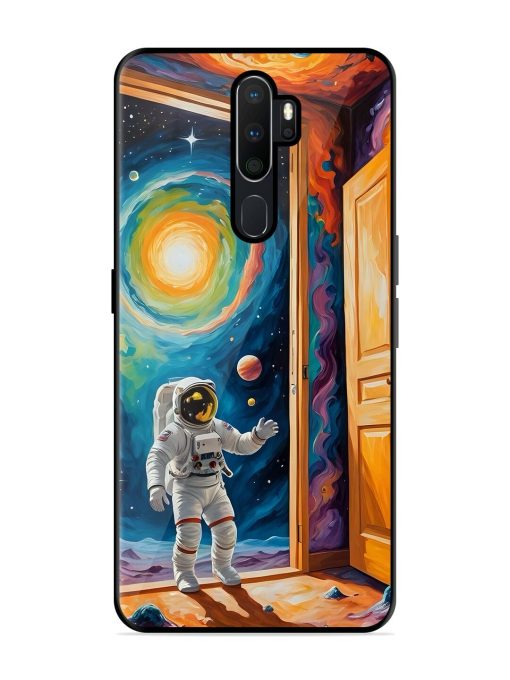 Artistic Space Glossy Soft Edge Case for Oppo A9 Chachhi